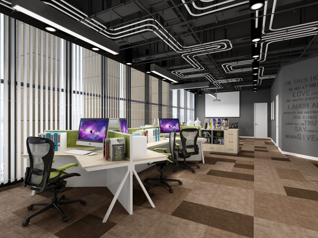 武汉光谷创客中心办公室装饰设计案例
