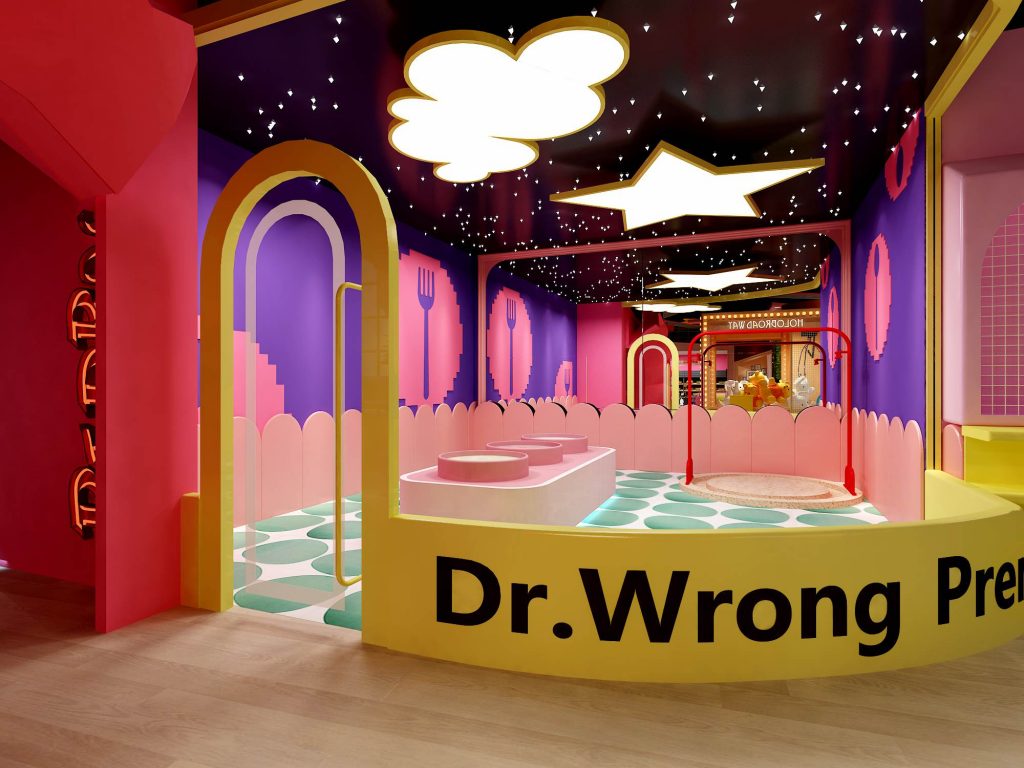 Dr Wrong 乱博士疯狂戏剧城-游乐园室内装饰设计案例