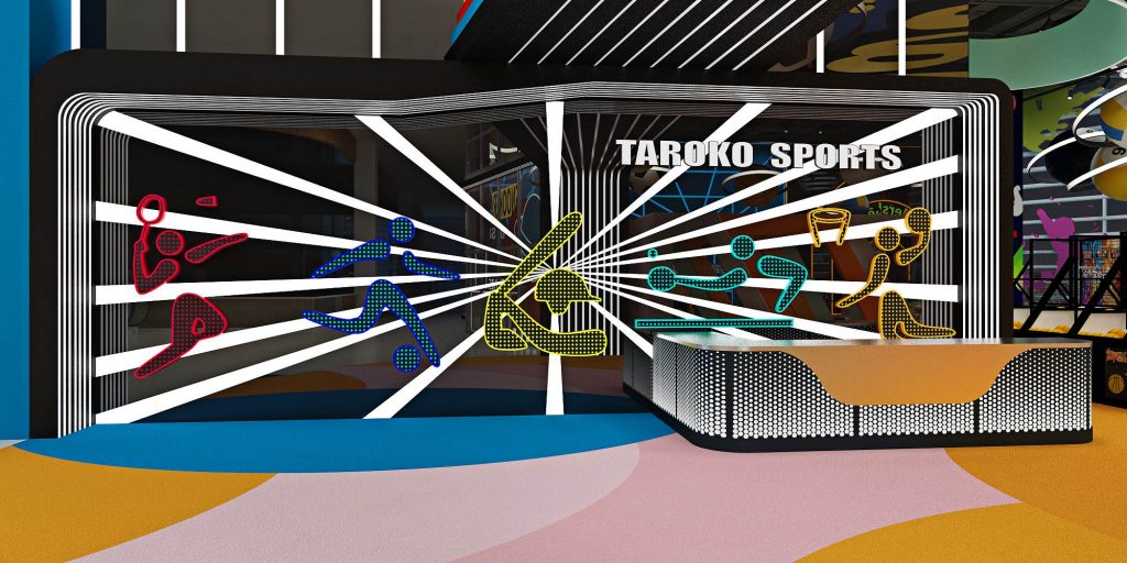 Taroko 大鲁阁-西咸体育中心-游乐园室内装饰设计案例