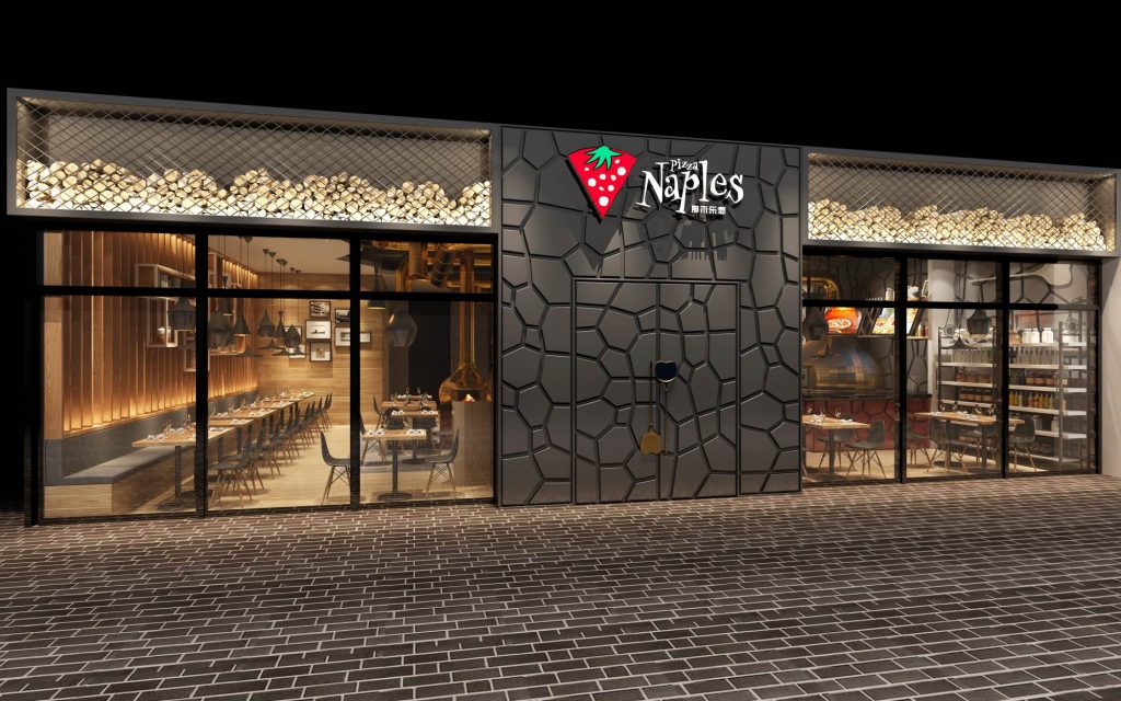 Pizza Naples 西餐厅店铺装饰设计案例