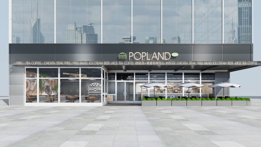 POPLAND 西餐厅装饰设计