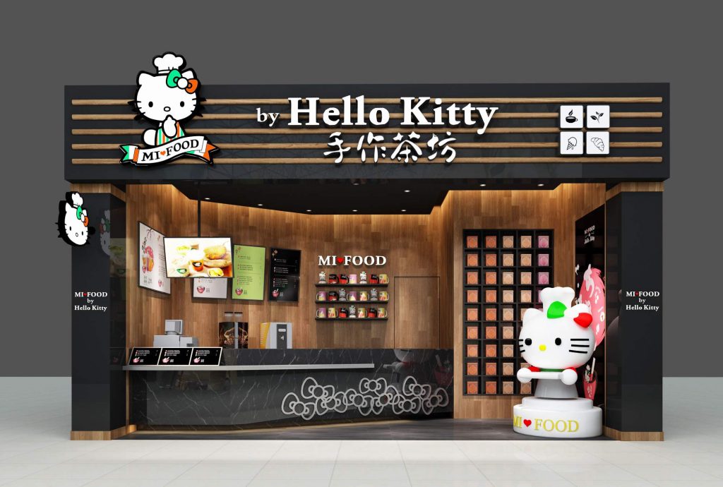 MI FOOD by Hello Kitty 店铺装饰设计