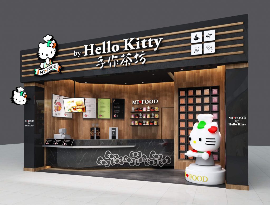 MI FOOD by Hello Kitty 店铺装饰设计