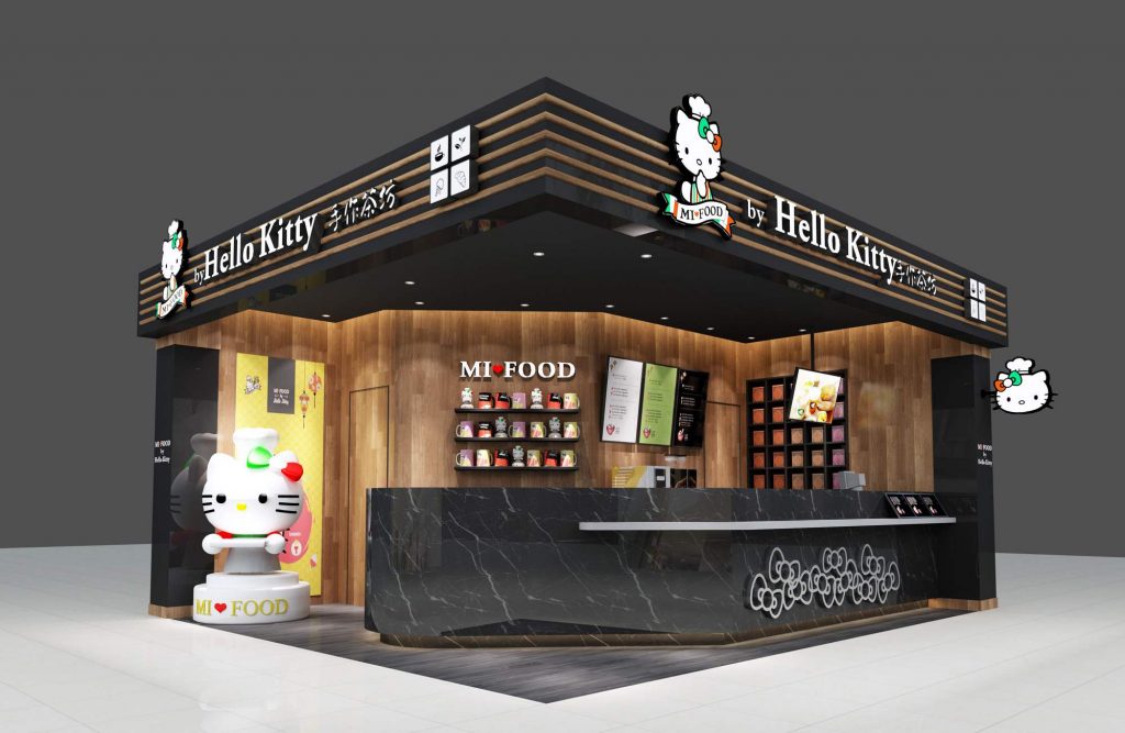 MI FOOD by Hello Kitty 店铺装饰设计