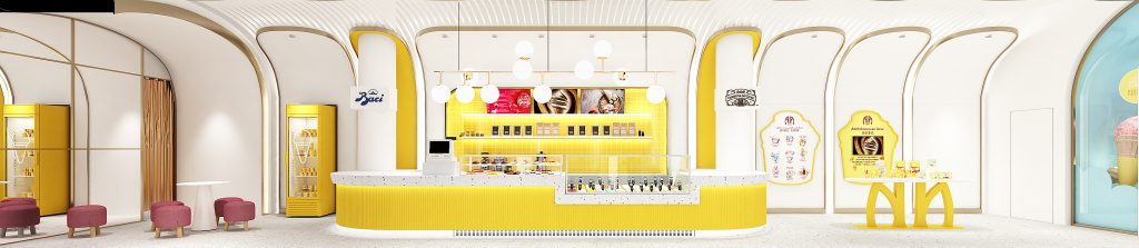NESSWEET 雀巢甜品餐饮店铺装饰设计