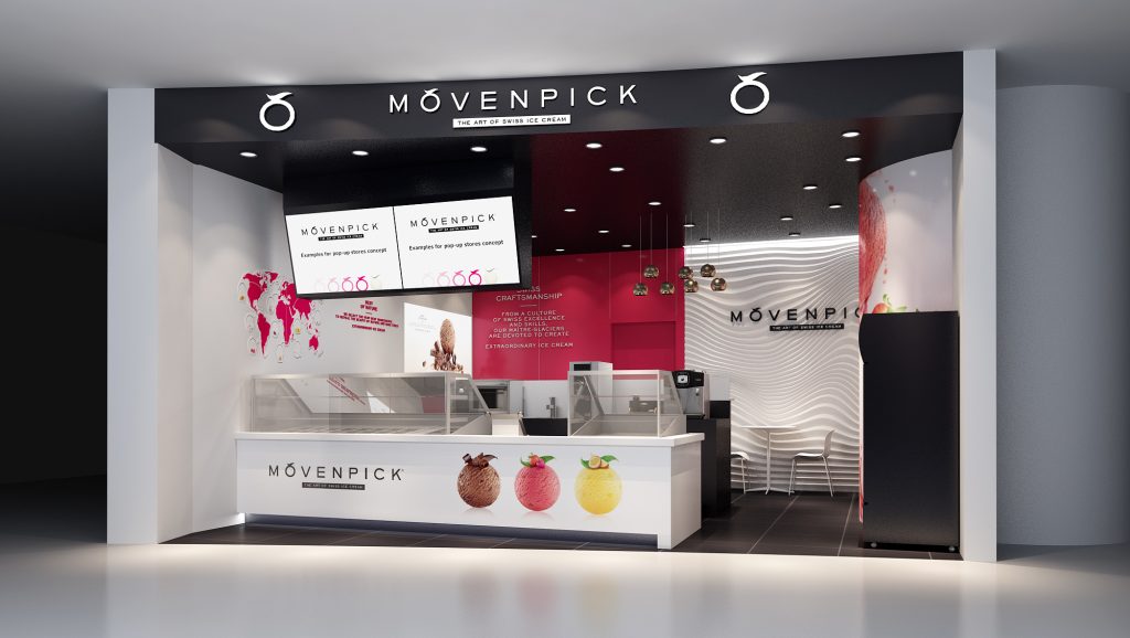 MOVENPICK 莫凡彼 甜品店装饰设计